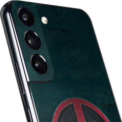 Marvel Deadpool Legacy Deadpool Logo Galaxy S22 Plus Skin